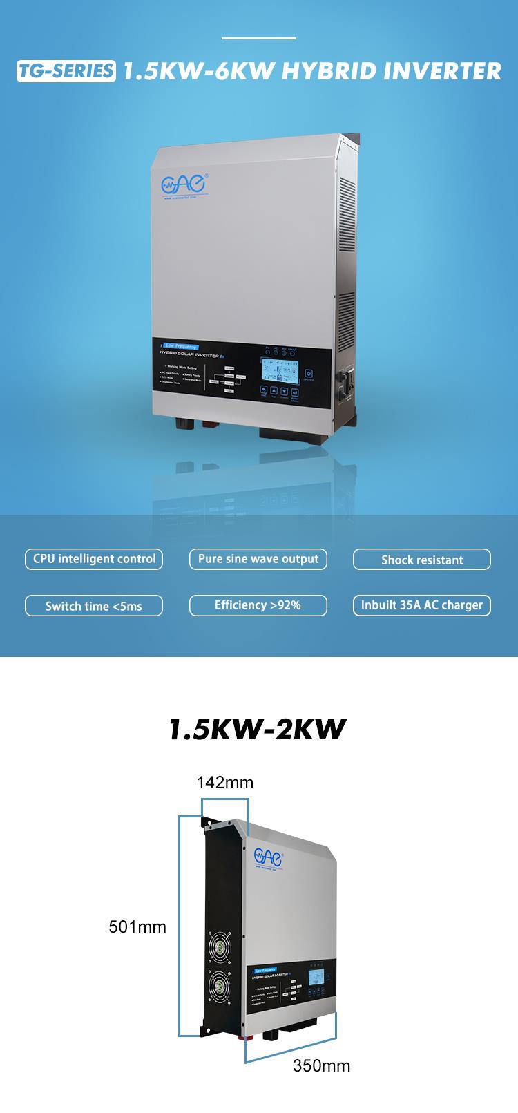 solar power inverter 3kva