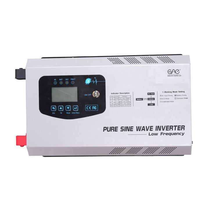 inversor de onda senoidal pura 4000w com carregador