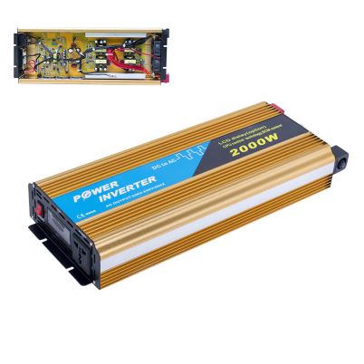 12v a 220v para inversor de sistema solar doméstico